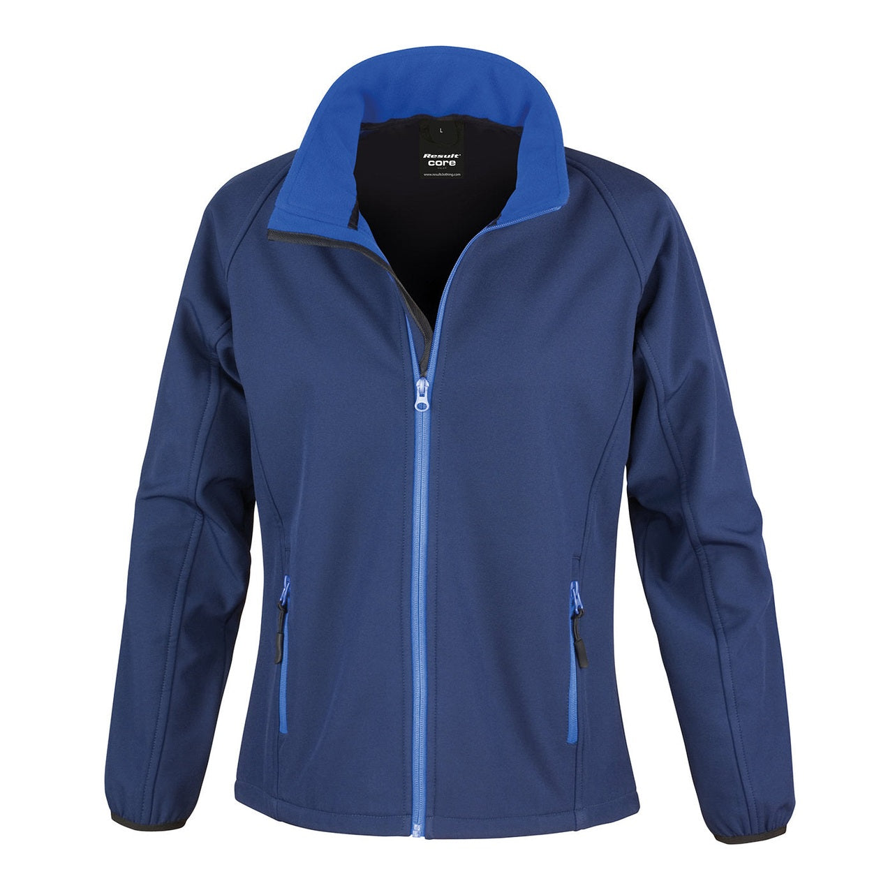 Women's Core printable softshell jacket