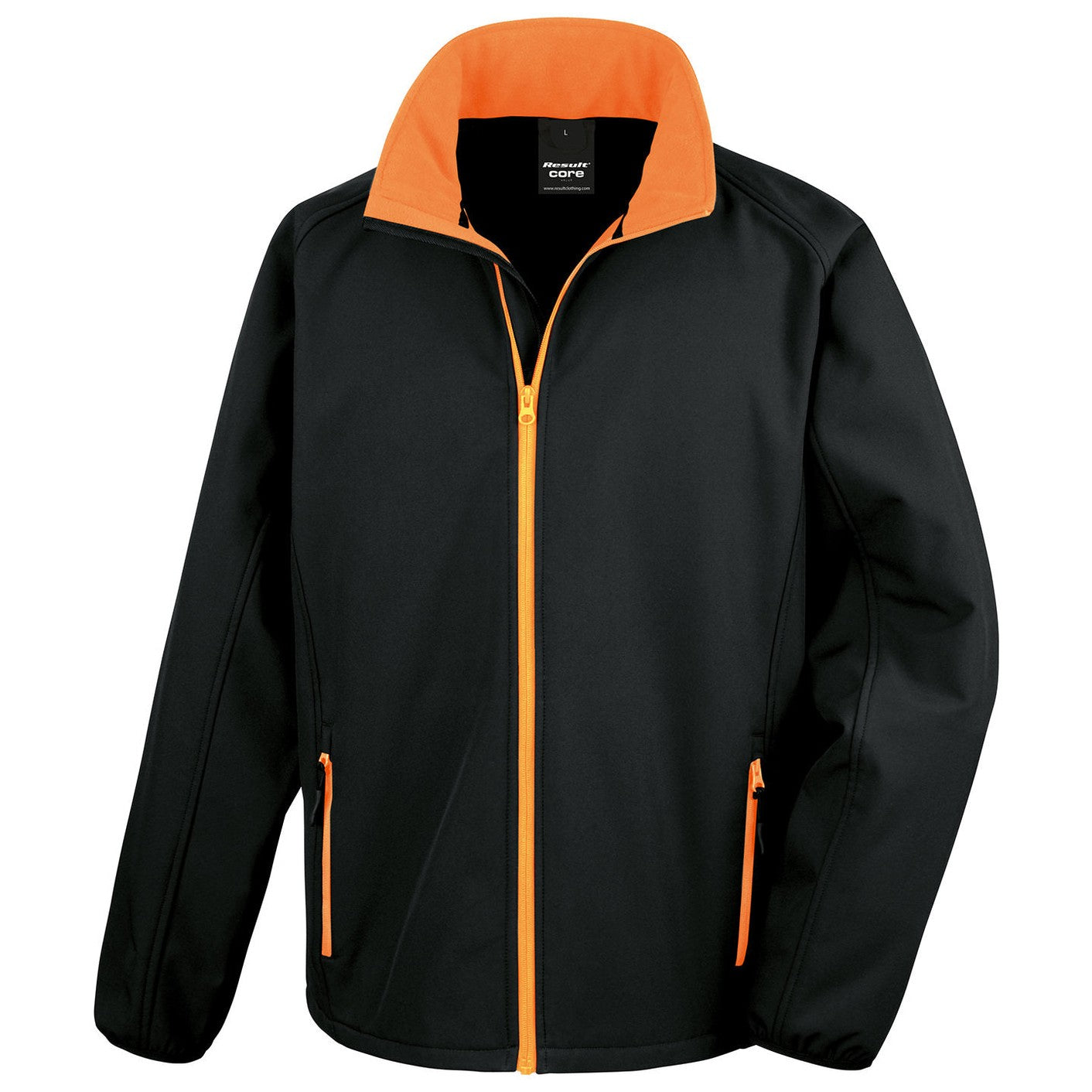 Core printable softshell jacket