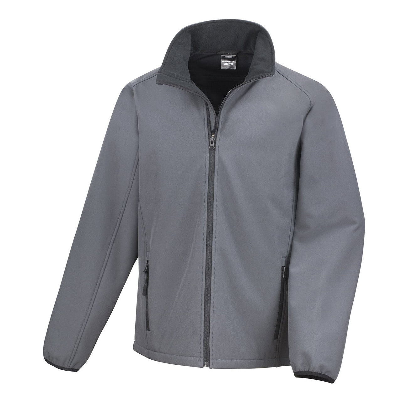 Core printable softshell jacket
