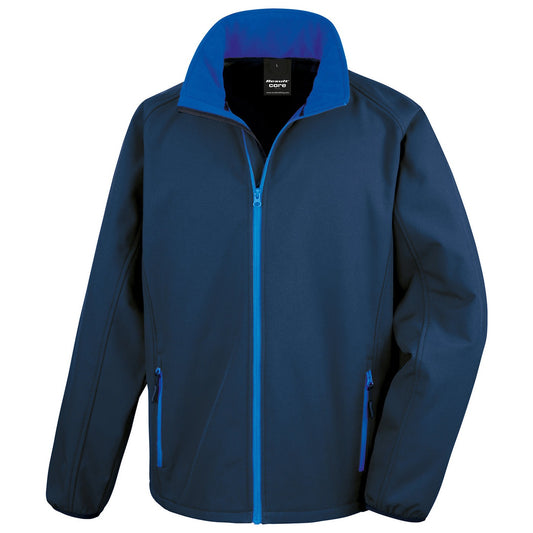 Core printable softshell jacket
