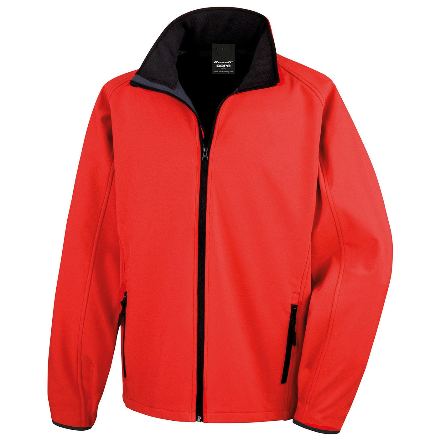 Core printable softshell jacket