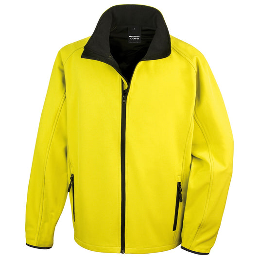 Core printable softshell jacket