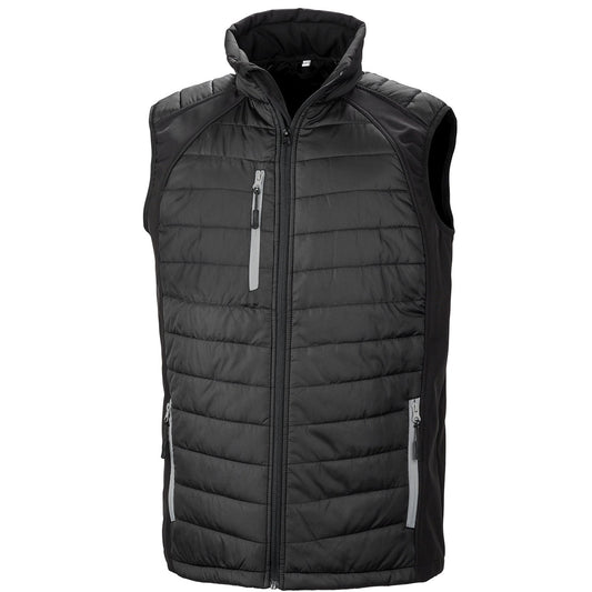 compass padded softshell gilet 