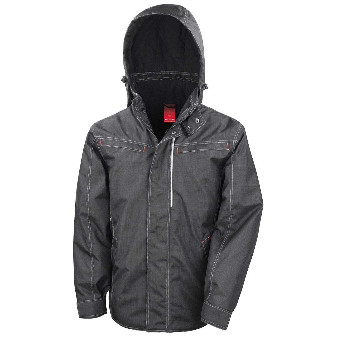Denim texture rugged jacket