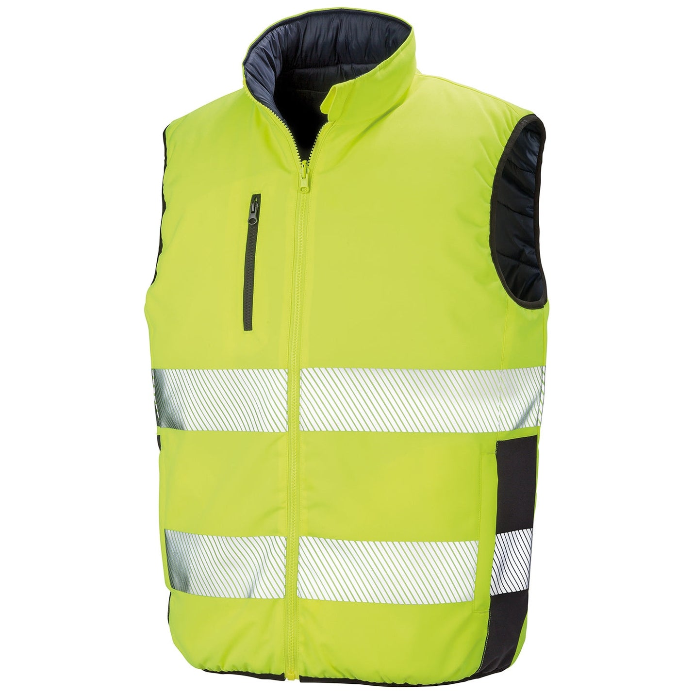 Reversible soft padded gilet
