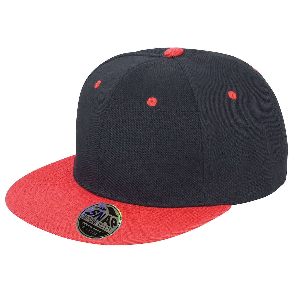 Bronx original flat peak snapback dual colour cap