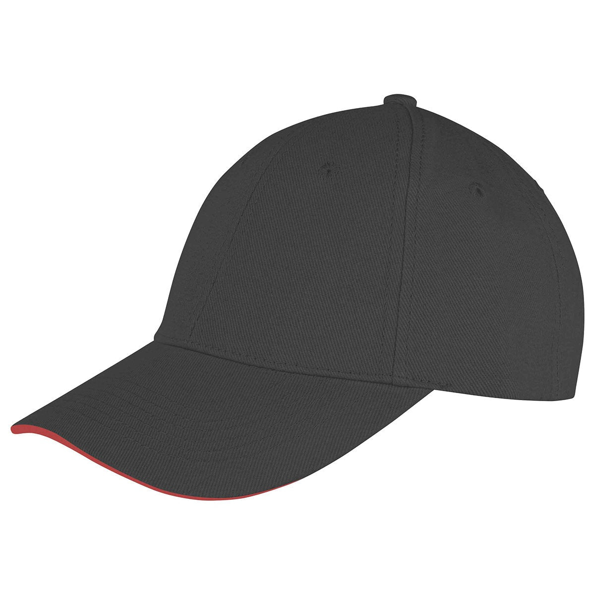 Memphis brushed cotton low-profile sandwich peak cap