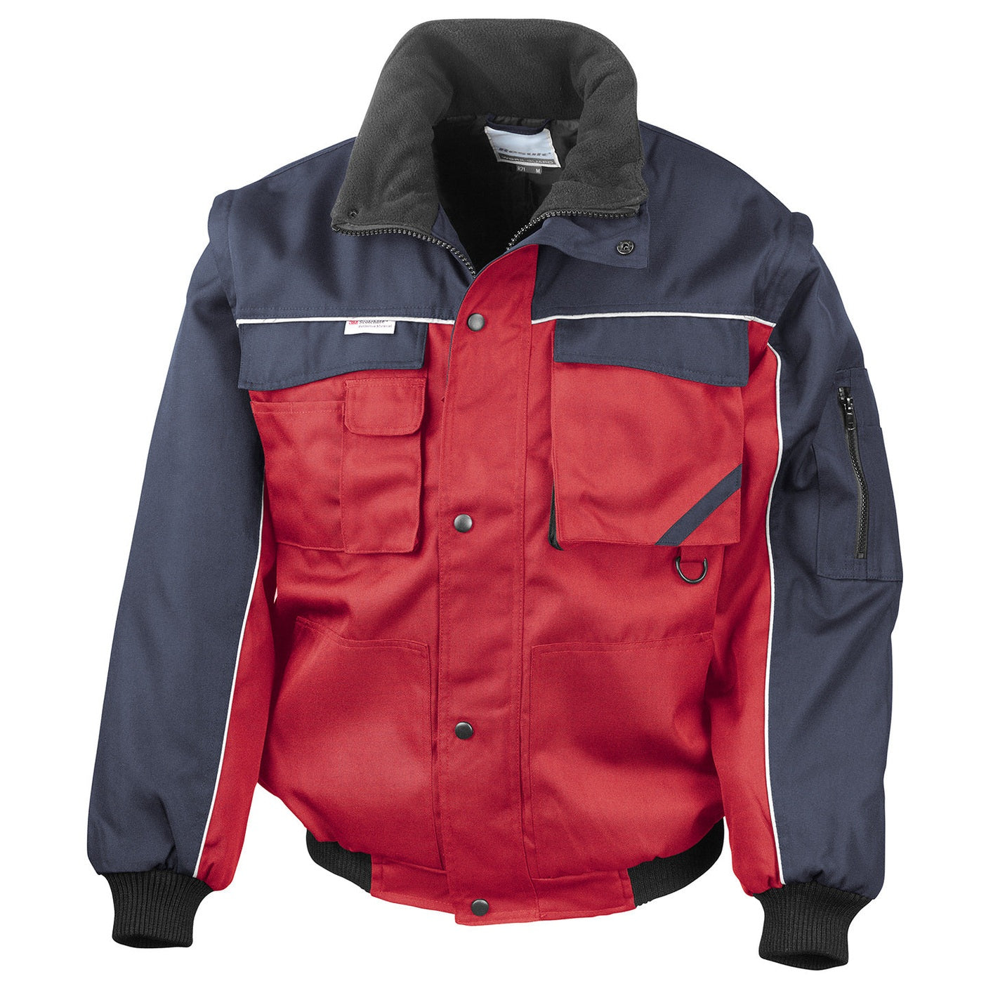 Work-Guard zip sleeve heavy-duty pilot jacket