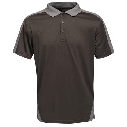Contrast wicking polo