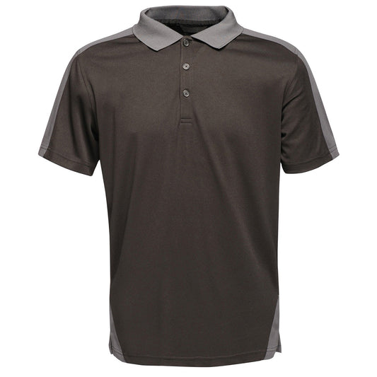Contrast wicking polo