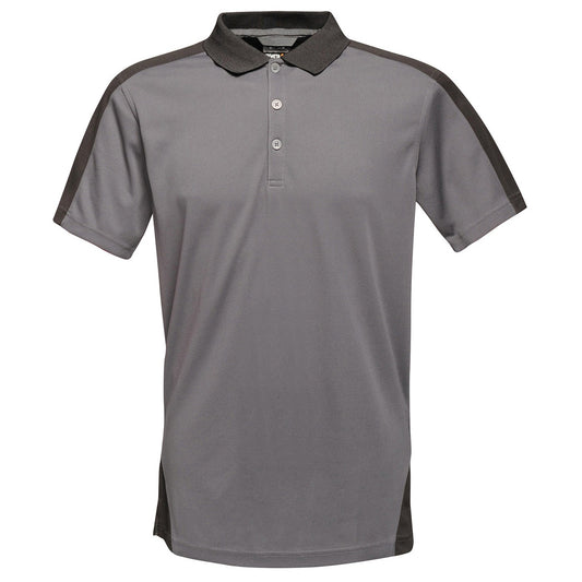 Contrast wicking polo