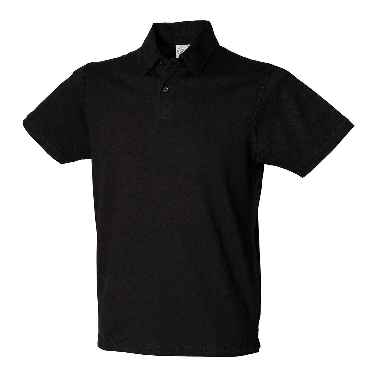 Short sleeve stretch polo