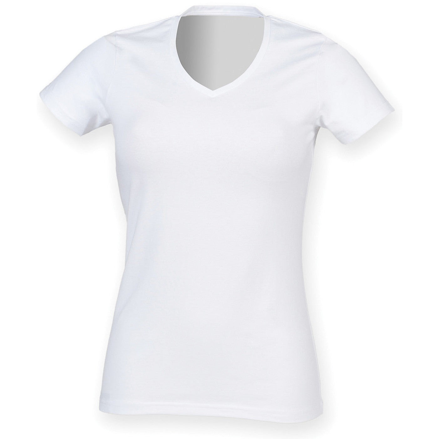 Feel good women's stretch v-neck t-shirt