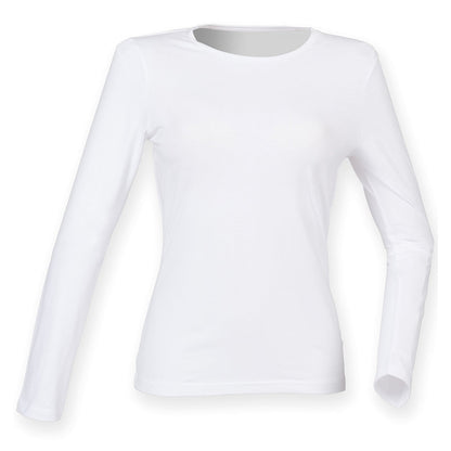 Women's feel good long sleeved stretch t-shirt