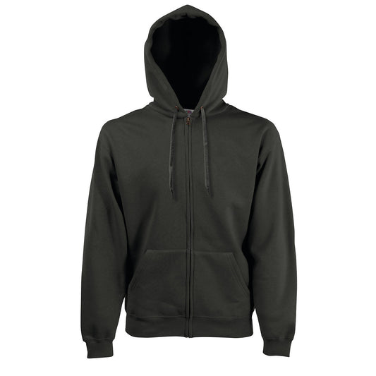 Premium 70/30 hooded sweatshirt jacket