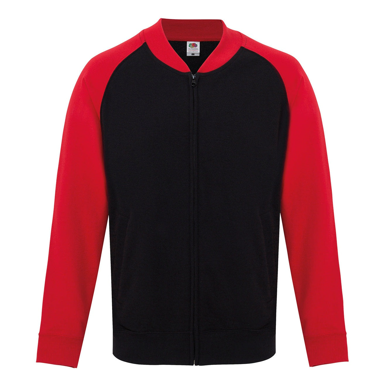 Baseball sweatshirt jacket