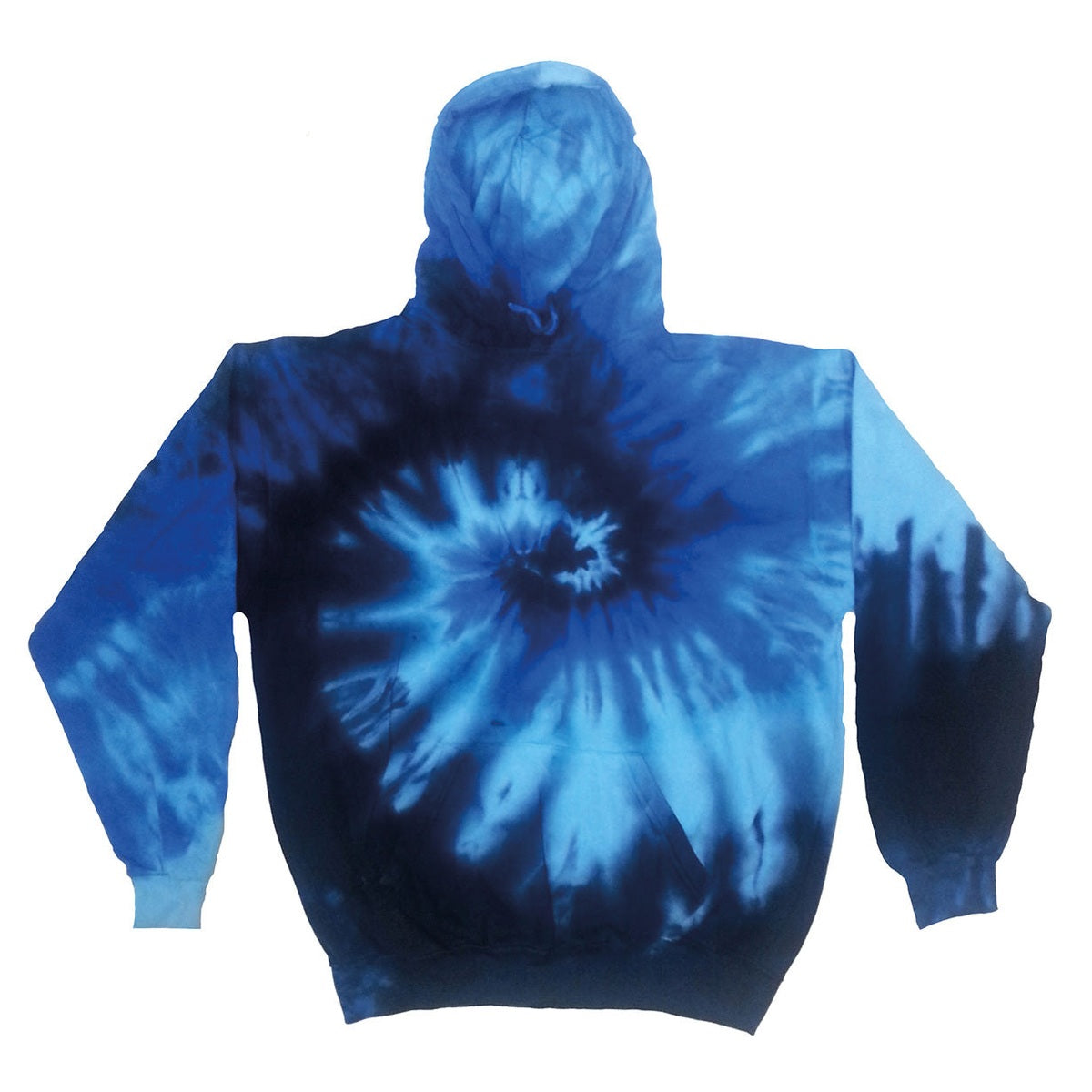 Rainbow tie-dye hoodie