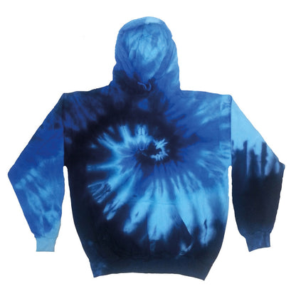 Rainbow tie-dye hoodie