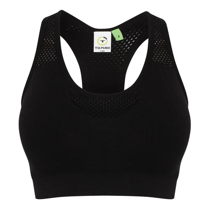 Women's seamless sports bra