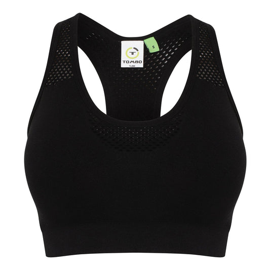 Women's seamless sports bra