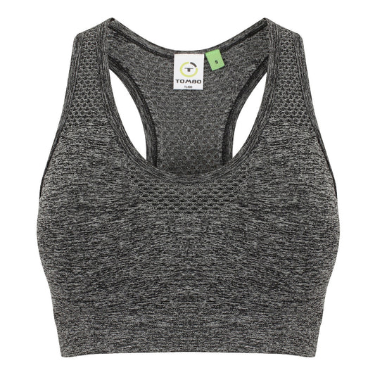 Women's seamless sports bra