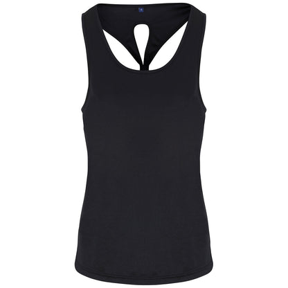 Women's TriDri® yoga knot vest