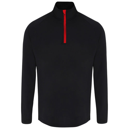 TriDri® long sleeve performance ¼ zip