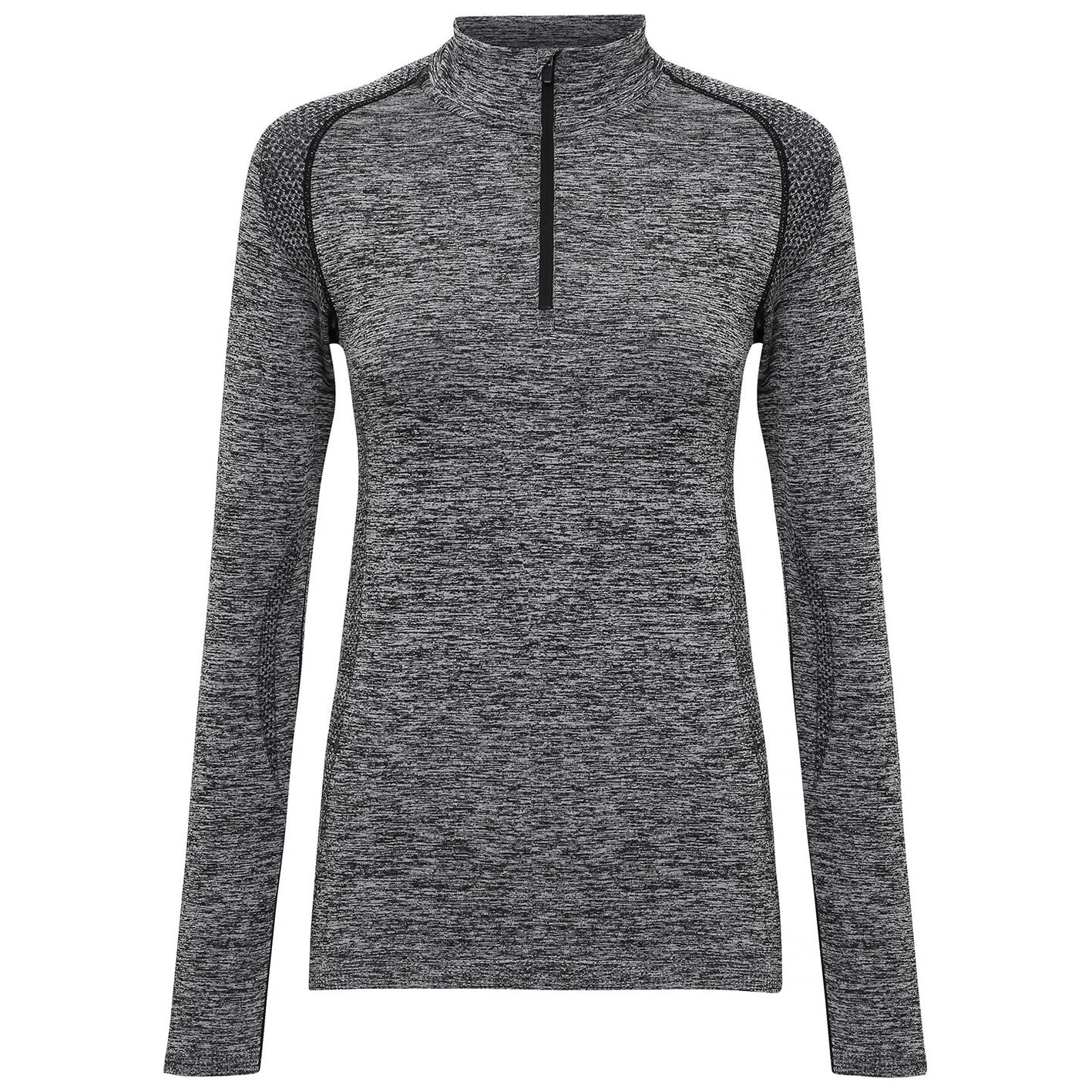 Women's TriDri® seamless '3D fit' multi-sport performance zip top