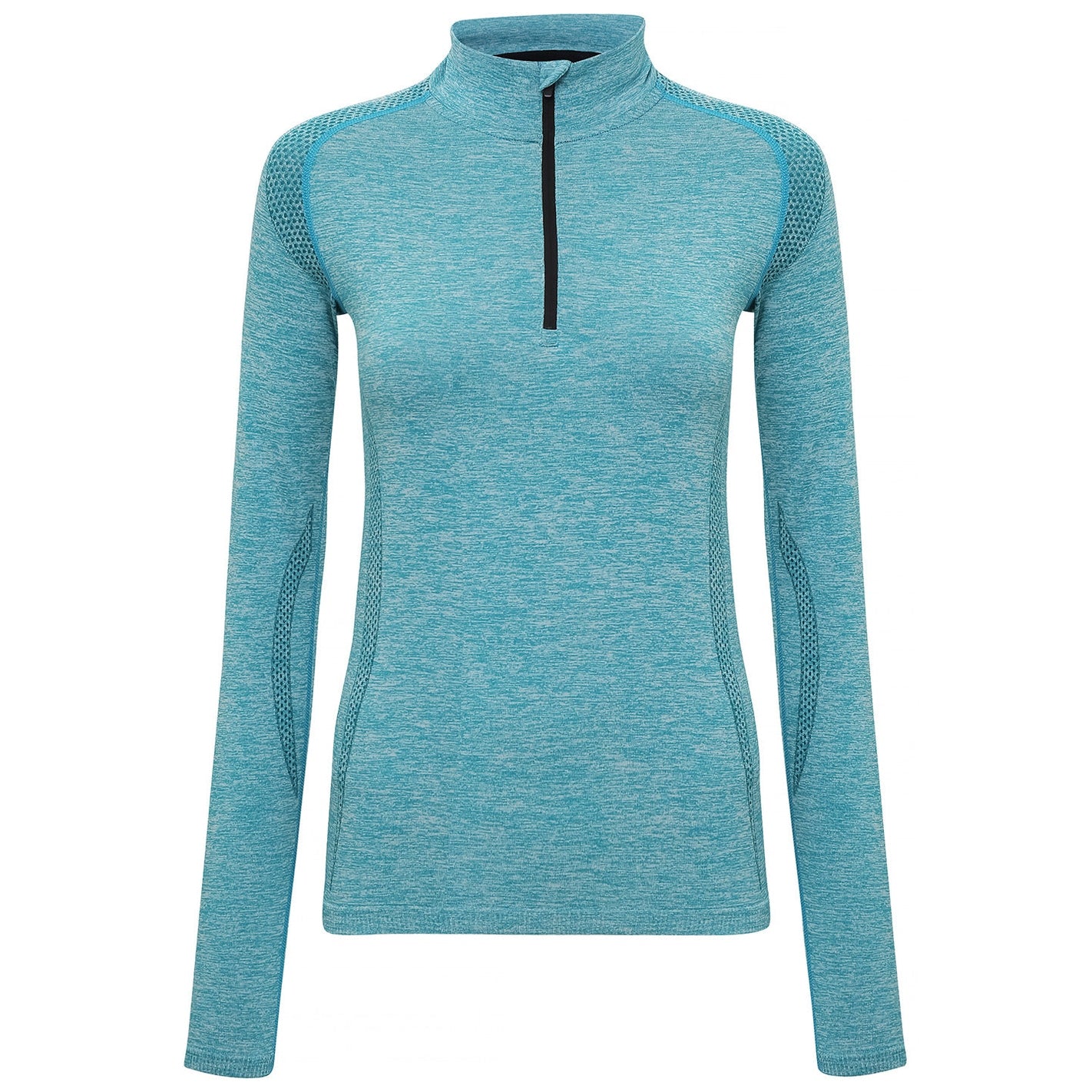 Women's TriDri® seamless '3D fit' multi-sport performance zip top