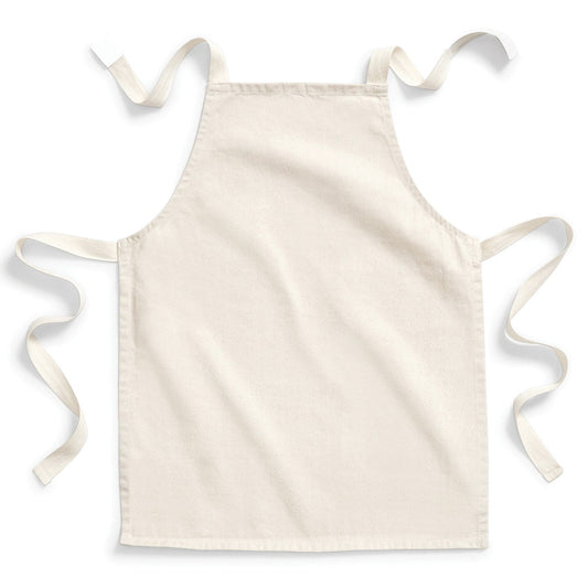 Fairtrade cotton junior craft apron