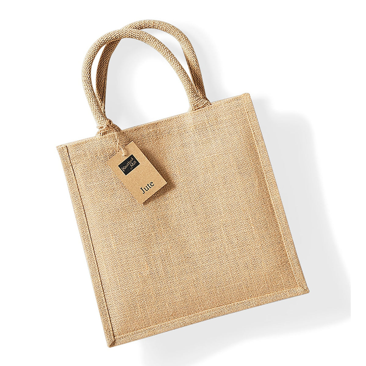 Jute midi tote