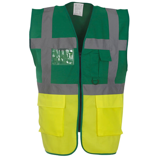Multifunctional executive hi-vis waistcoat (HVW801)