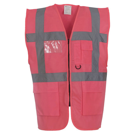 Multifunctional executive hi-vis waistcoat (HVW801)