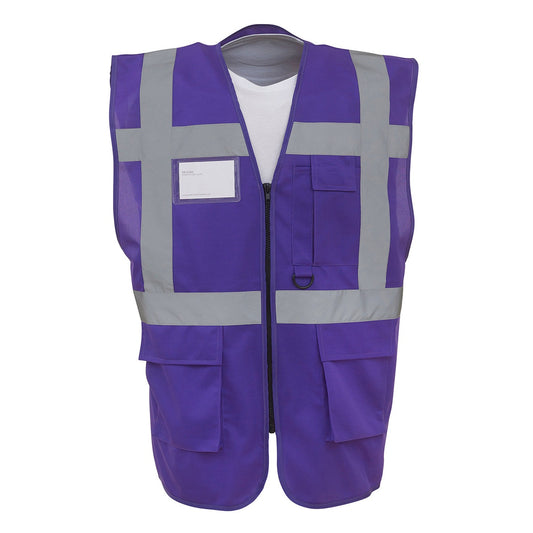 Multifunctional executive hi-vis waistcoat (HVW801)