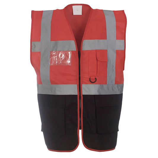 Multifunctional executive hi-vis waistcoat (HVW801)