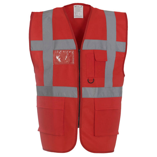 Multifunctional executive hi-vis waistcoat (HVW801)