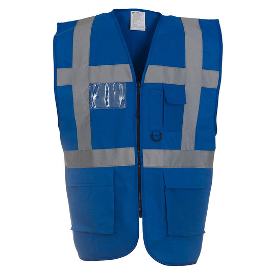 Multifunctional executive hi-vis waistcoat (HVW801)