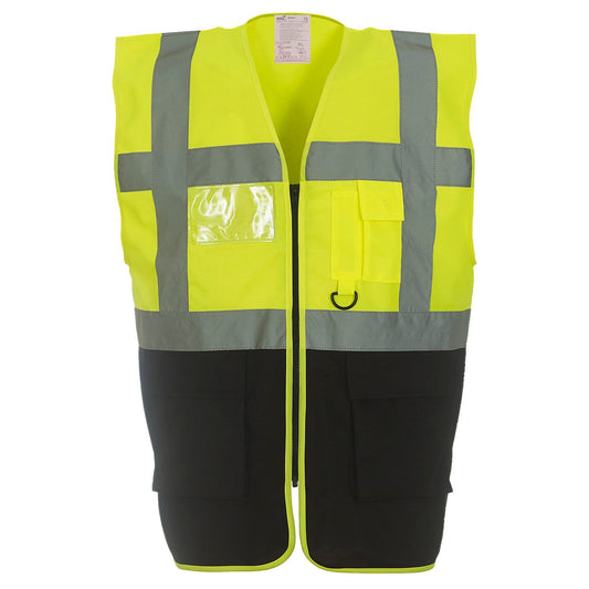 Multifunctional executive hi-vis waistcoat (HVW801)