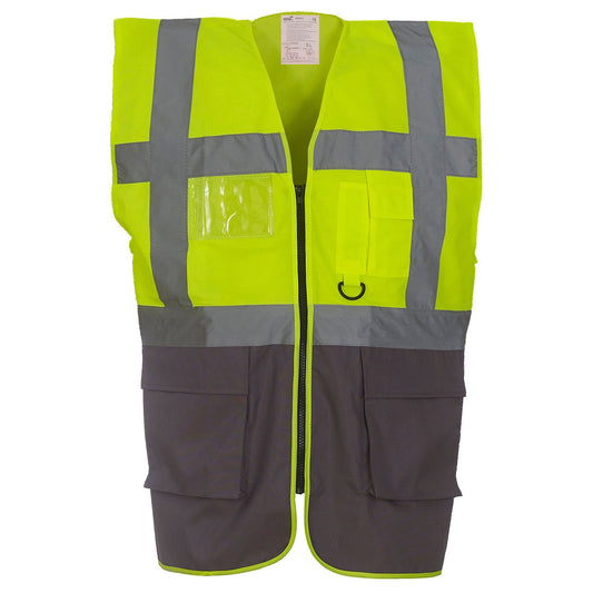 Multifunctional executive hi-vis waistcoat (HVW801)