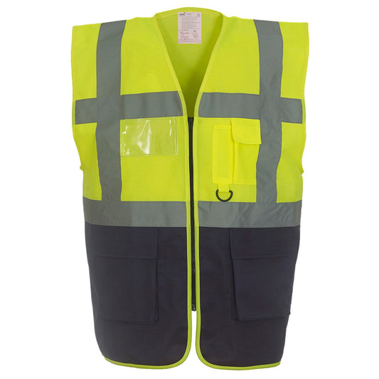 Multifunctional executive hi-vis waistcoat (HVW801)