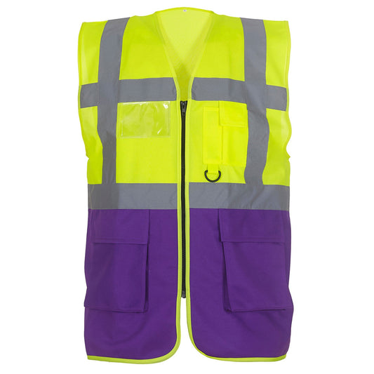 Multifunctional executive hi-vis waistcoat (HVW801)