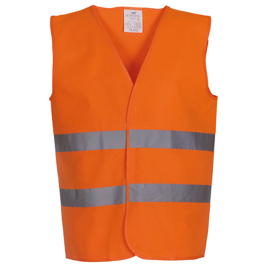 Hi-vis 2-band waistcoat (HVW102)