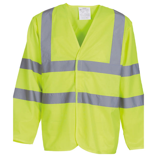 Hi-vis long sleeve waistcoat (HVJ200)