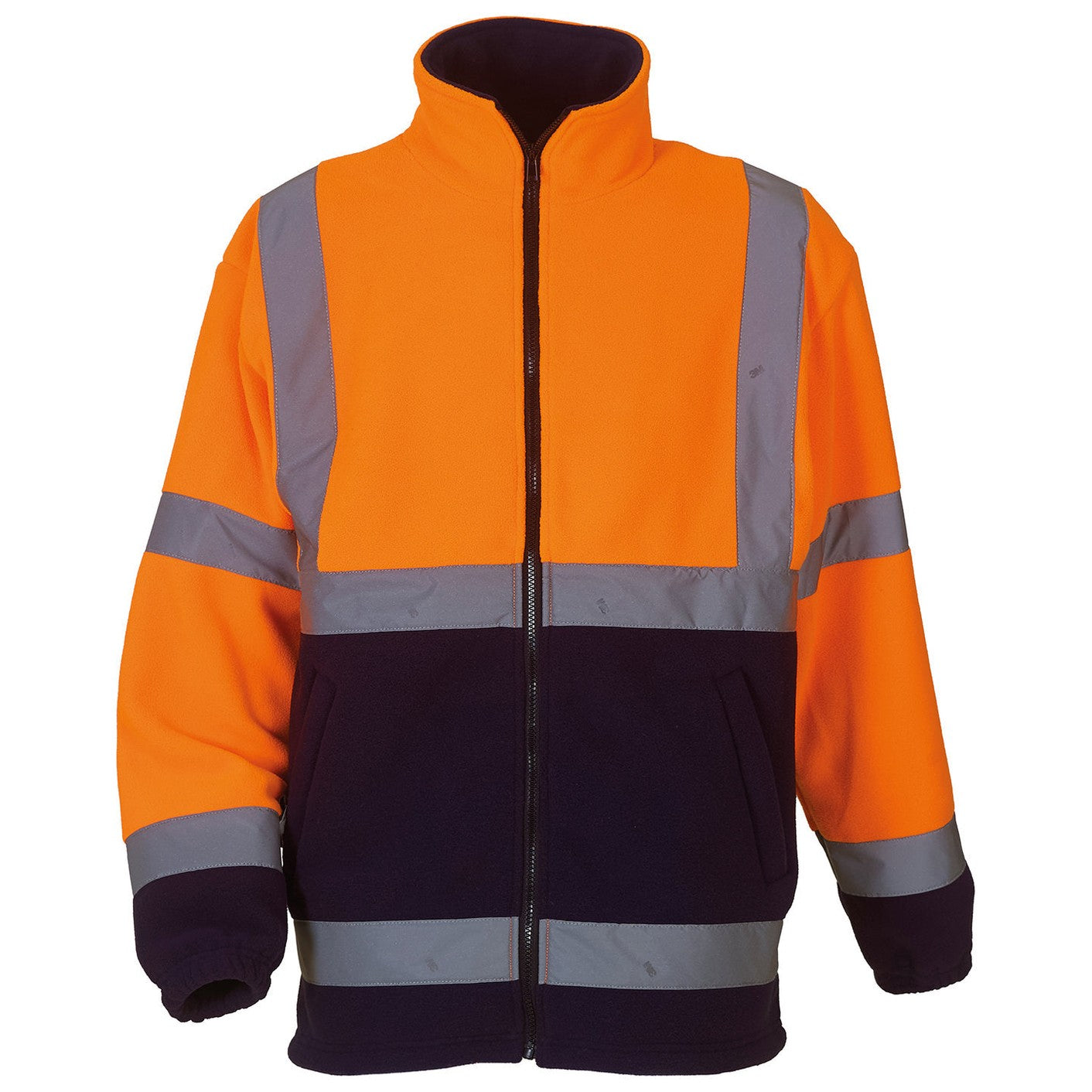 Hi-vis heavyweight fleece jacket (HVK08)