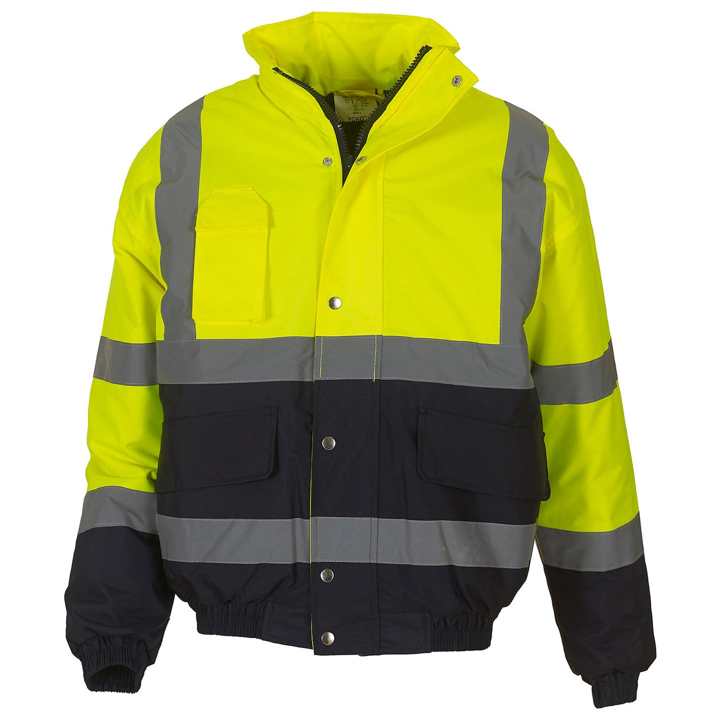 Hi-vis two-tone bomber jacket (HVP218)