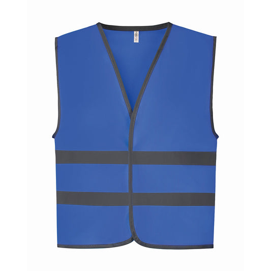 Hi-vis reflective border kids waistcoat (HVW102CH)