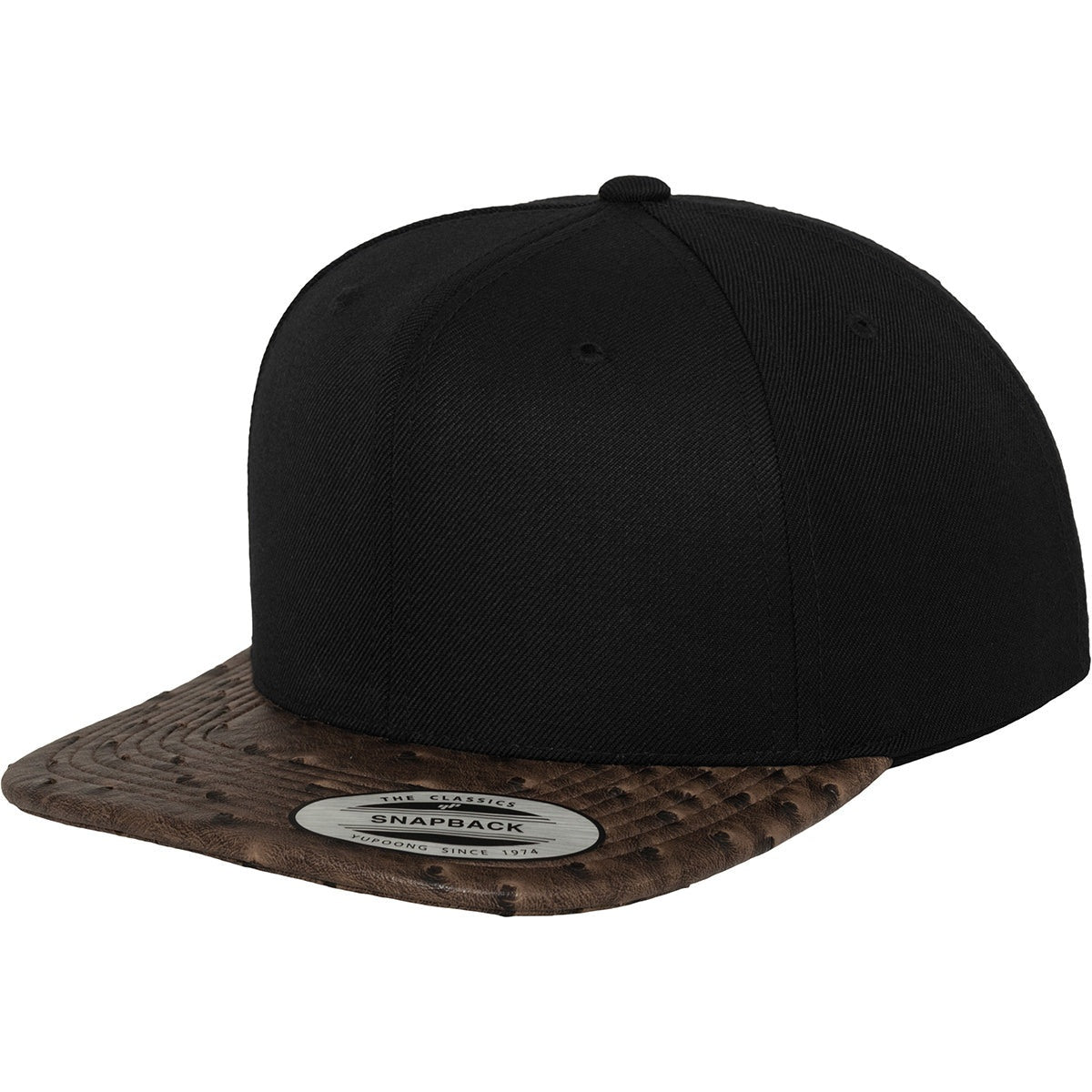 Leather snapback (6089LH)