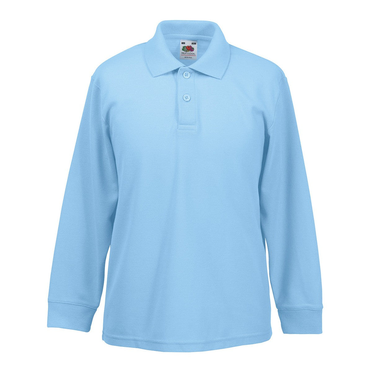 Kids long sleeve 65/35 polo