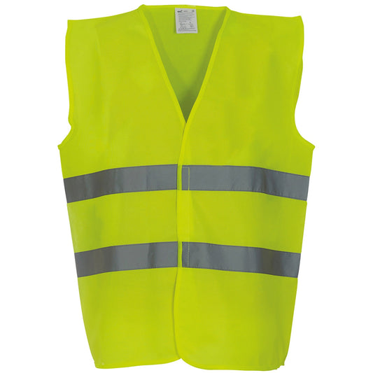 Hi-vis 2-band waistcoat (HVW102)
