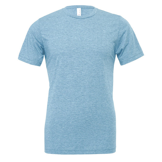 Unisex triblend crew neck t-shirt